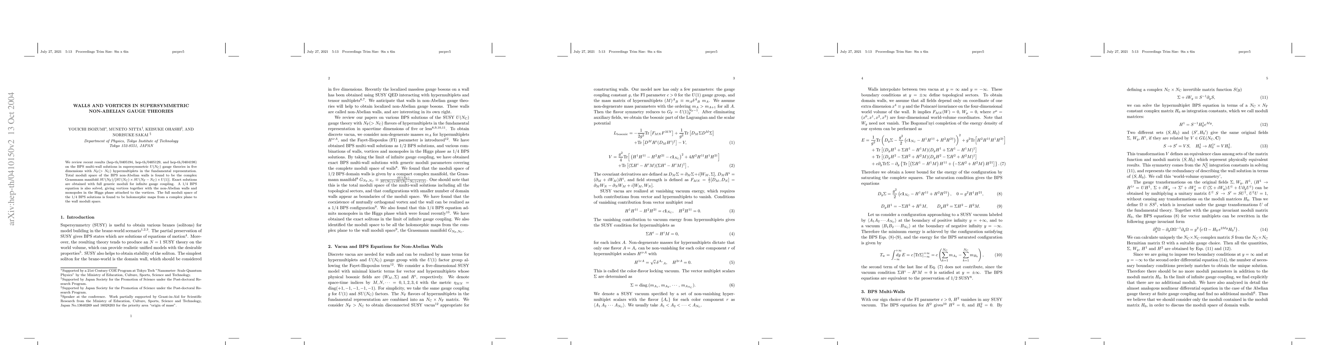 Thumbnail for Walls and vortices in supersymmetric non-abelian gauge theories