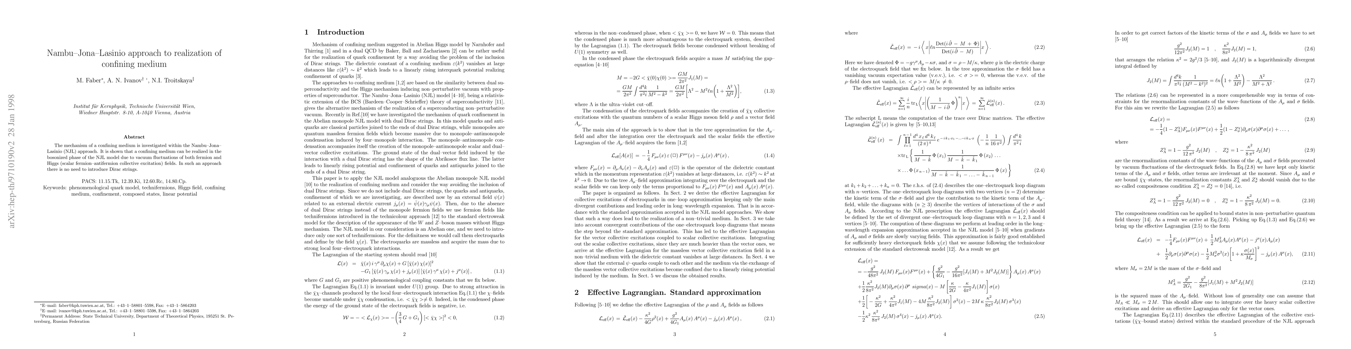 Thumbnail for Nambu-Jona-Lasinio approach to realization of confining medium