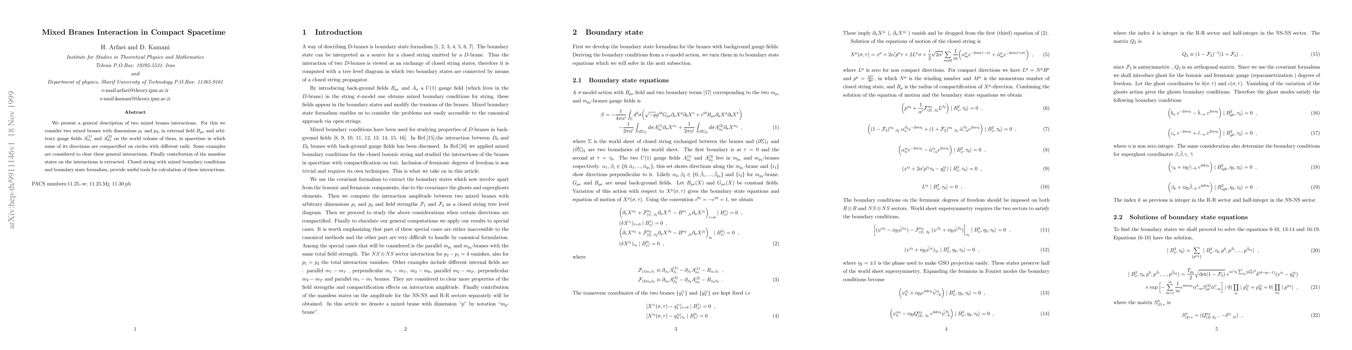 Thumbnail for Mixed Branes Interaction in Compact Spacetime