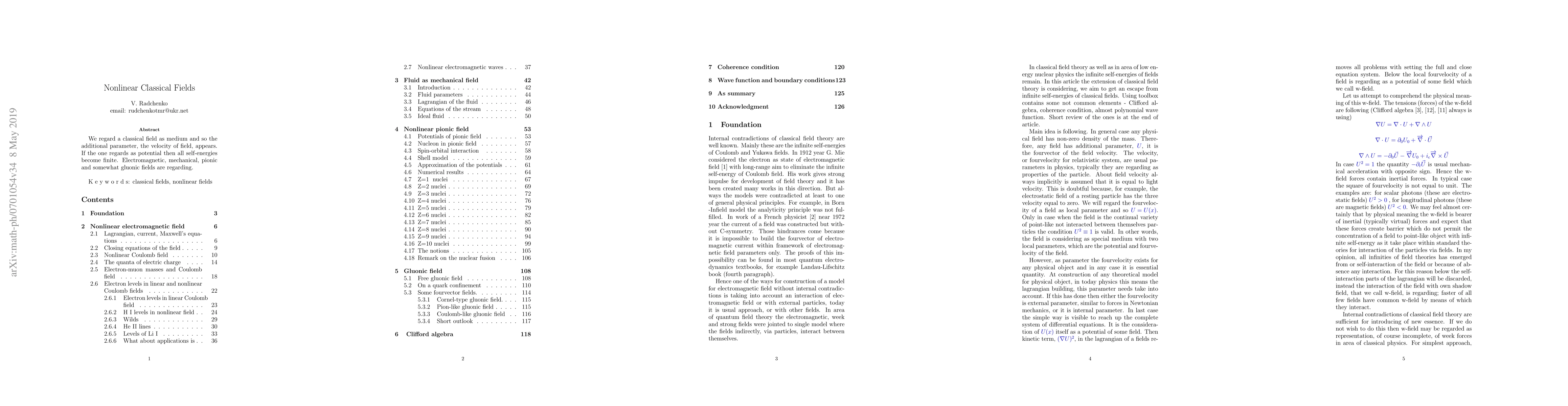 Thumbnail for Nonlinear Classical Fields