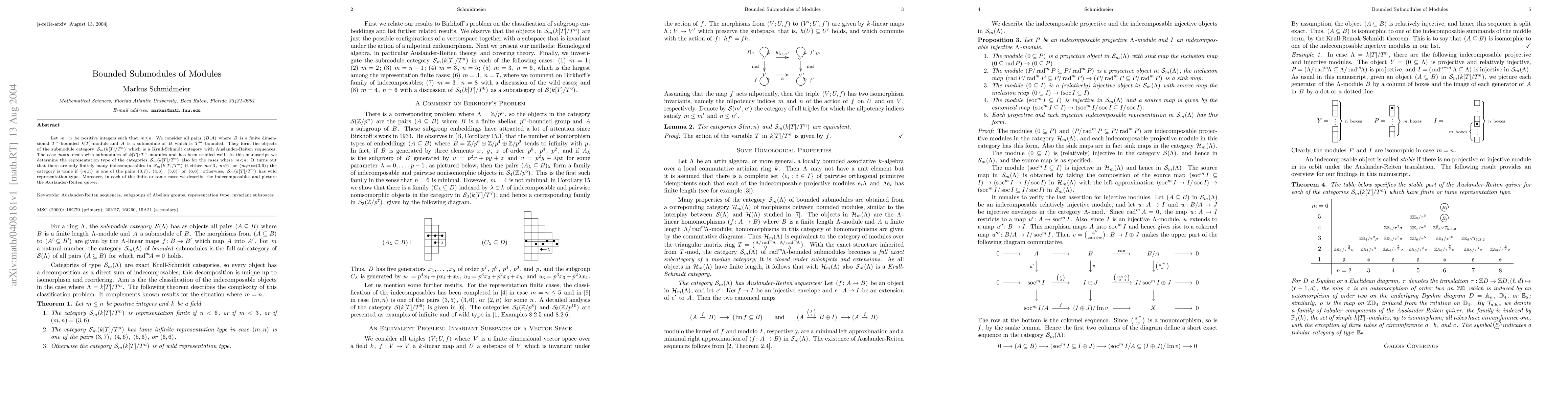 Thumbnail for Bounded Submodules of Modules