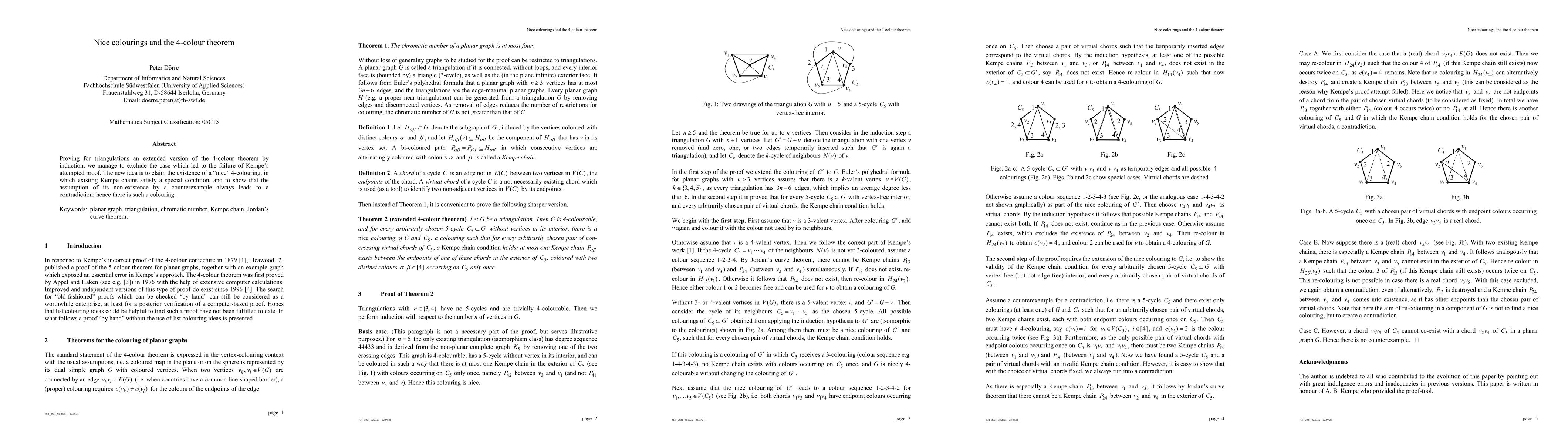 Thumbnail for Nice colourings and the 4-colour theorem