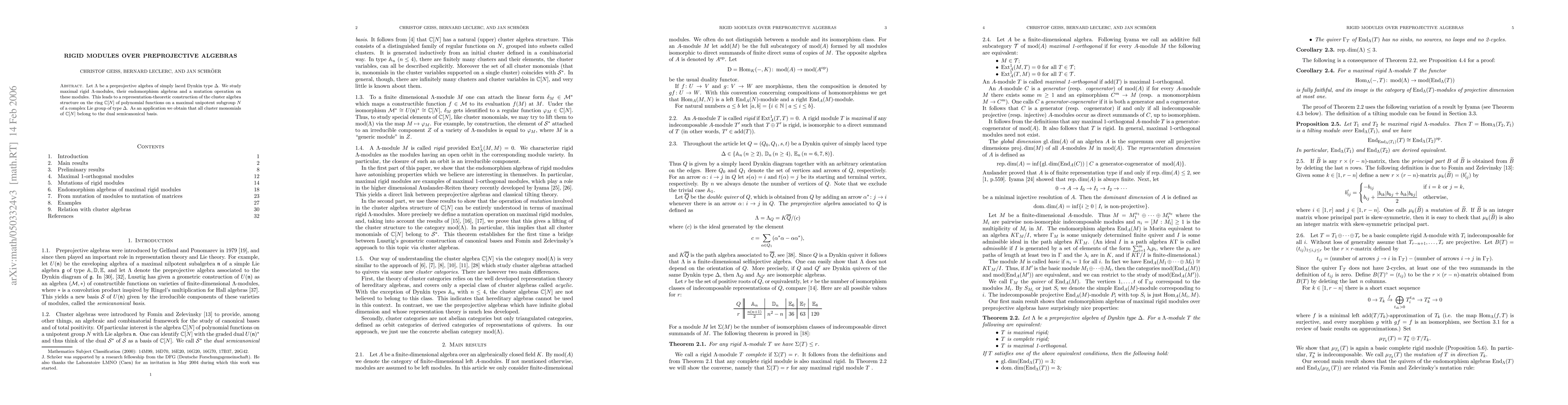Thumbnail for Rigid modules over preprojective algebras