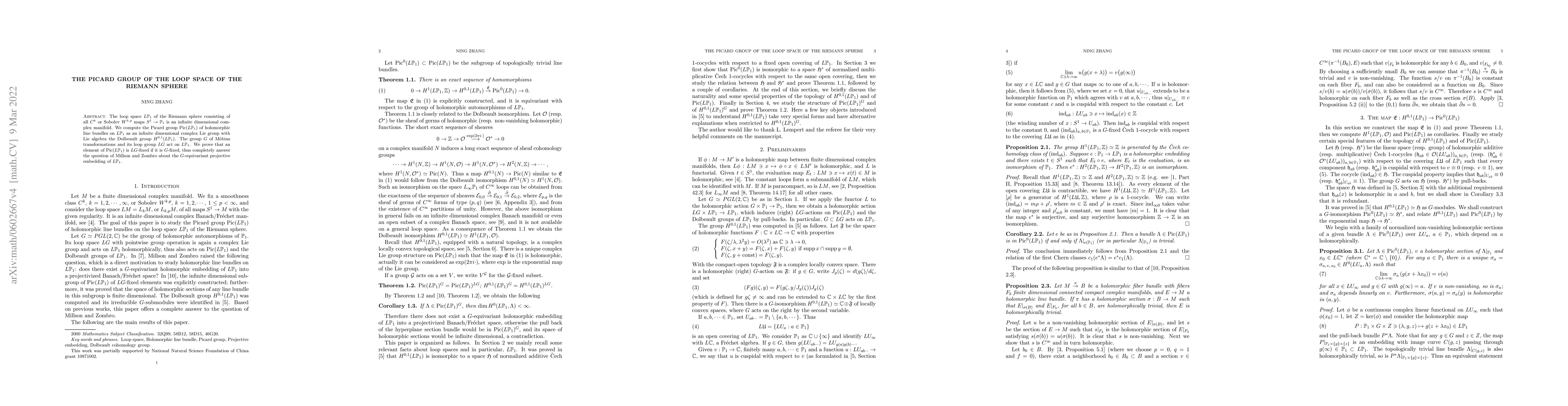 Thumbnail for The Picard group of the loop space of the Riemann sphere