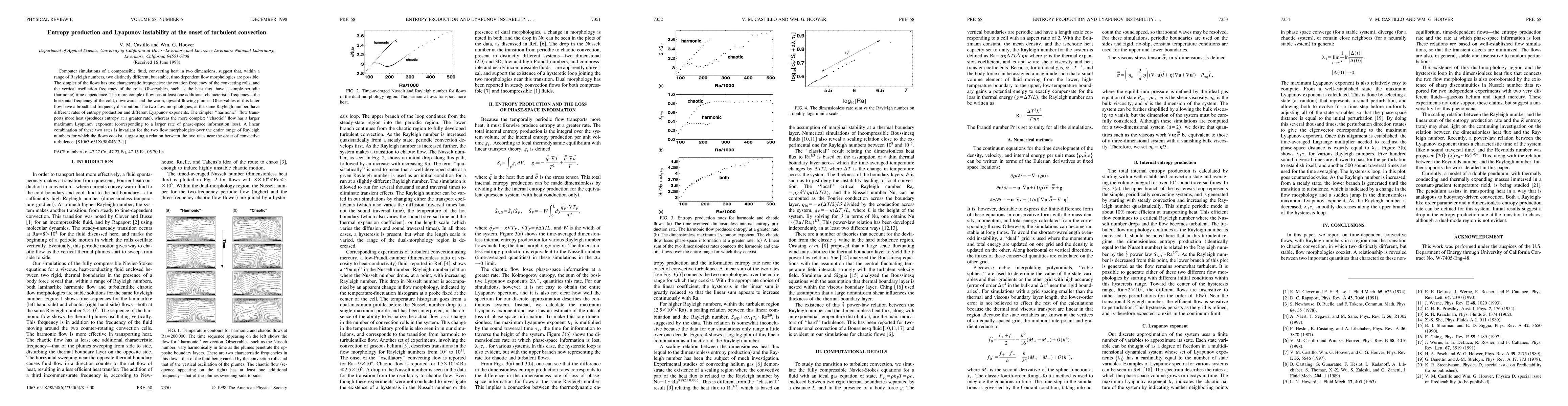 Thumbnail for Entropy production and Lyapunov instability at the onset of turbulent
  convection
