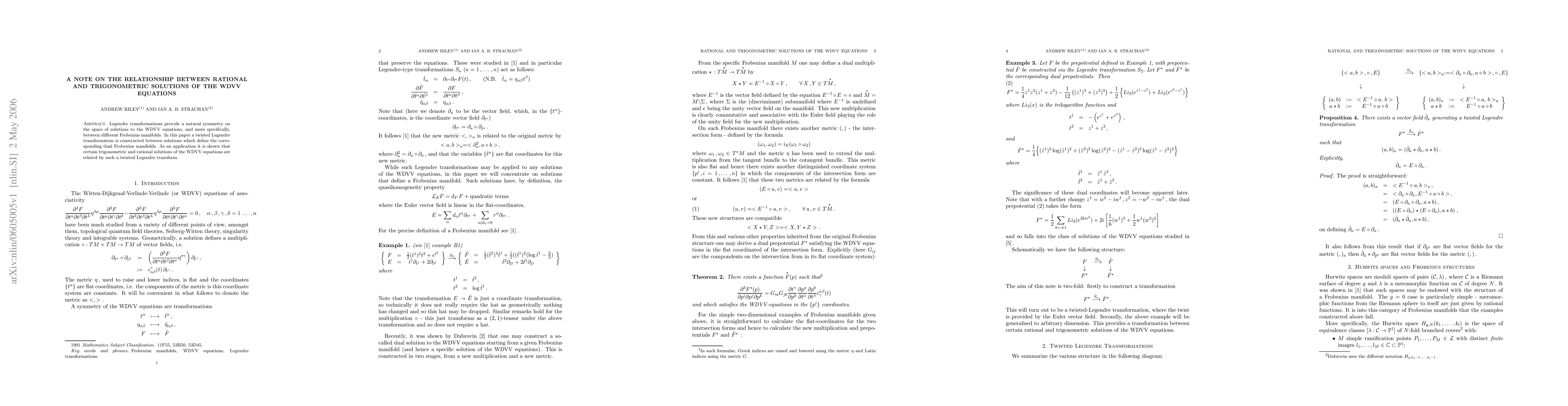 Thumbnail for A note on the relationship between rational and trigonometric solutions
  of the WDVV equations