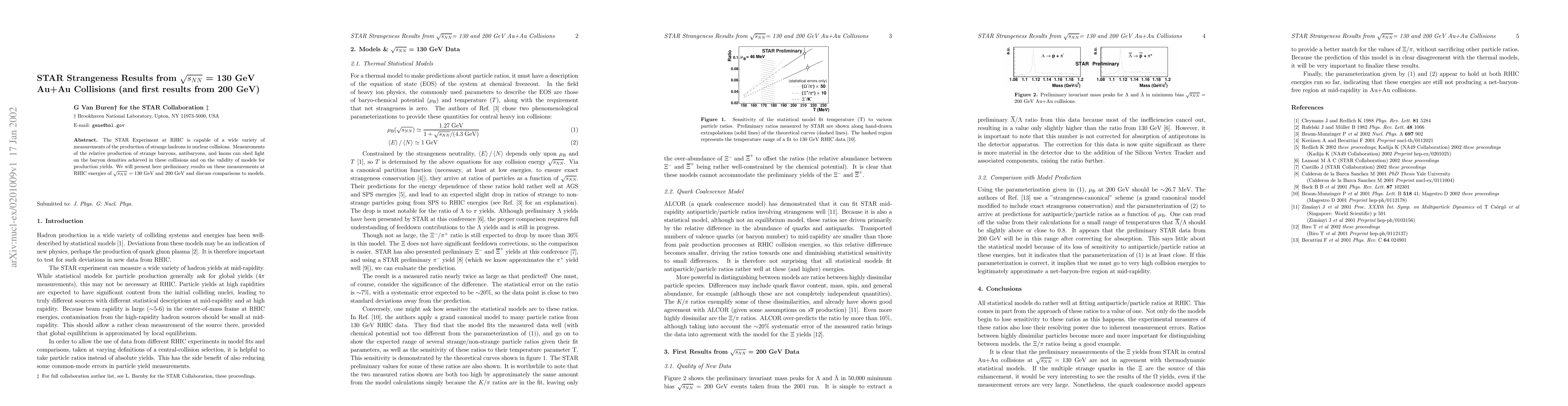 Thumbnail for STAR Strangeness Results from sqrt(s_NN) = 130 GeV Au+Au Collisions (and
  first results from 200 GeV)