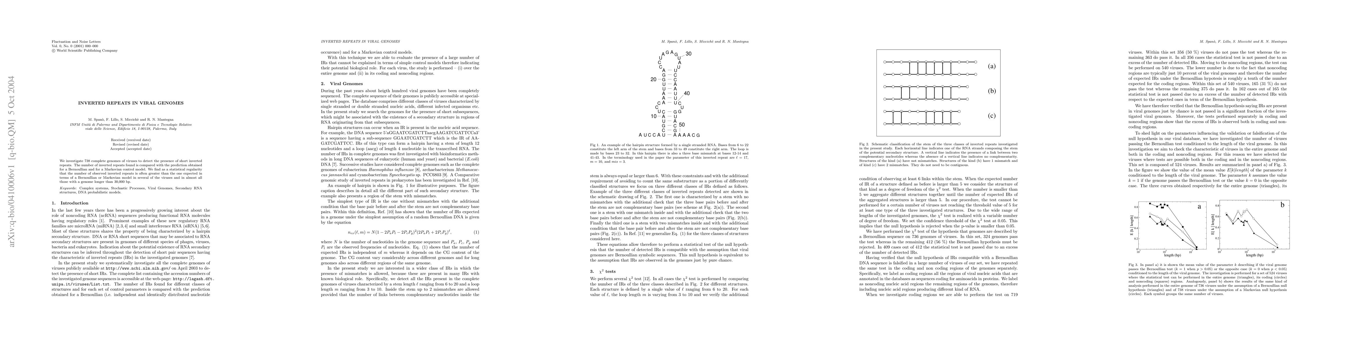 Thumbnail for Inverted Repeats in Viral Genomes