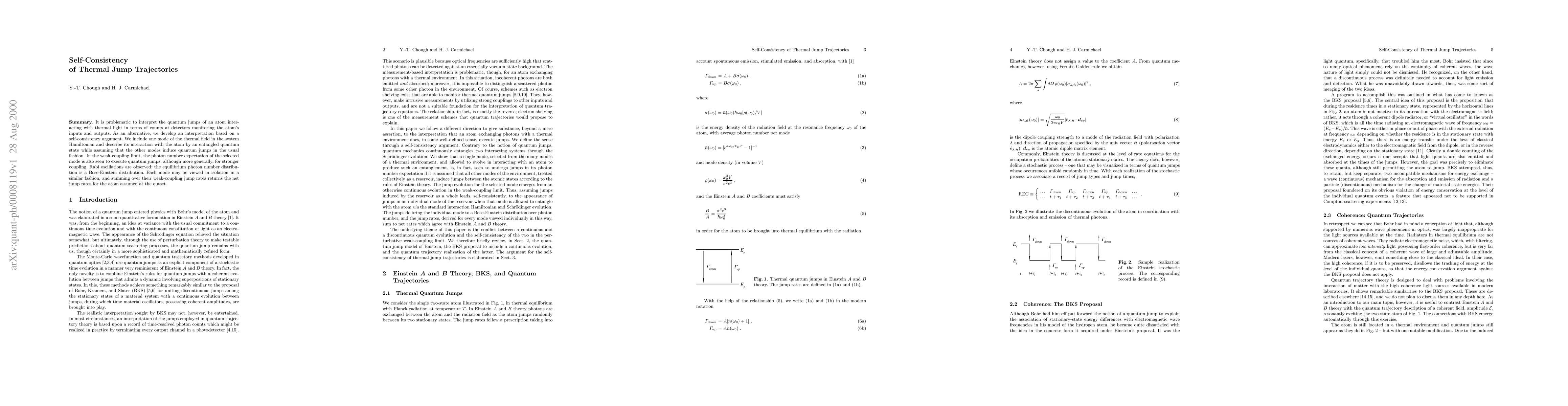Thumbnail for Self-Consistency of Thermal Jump Trajectories