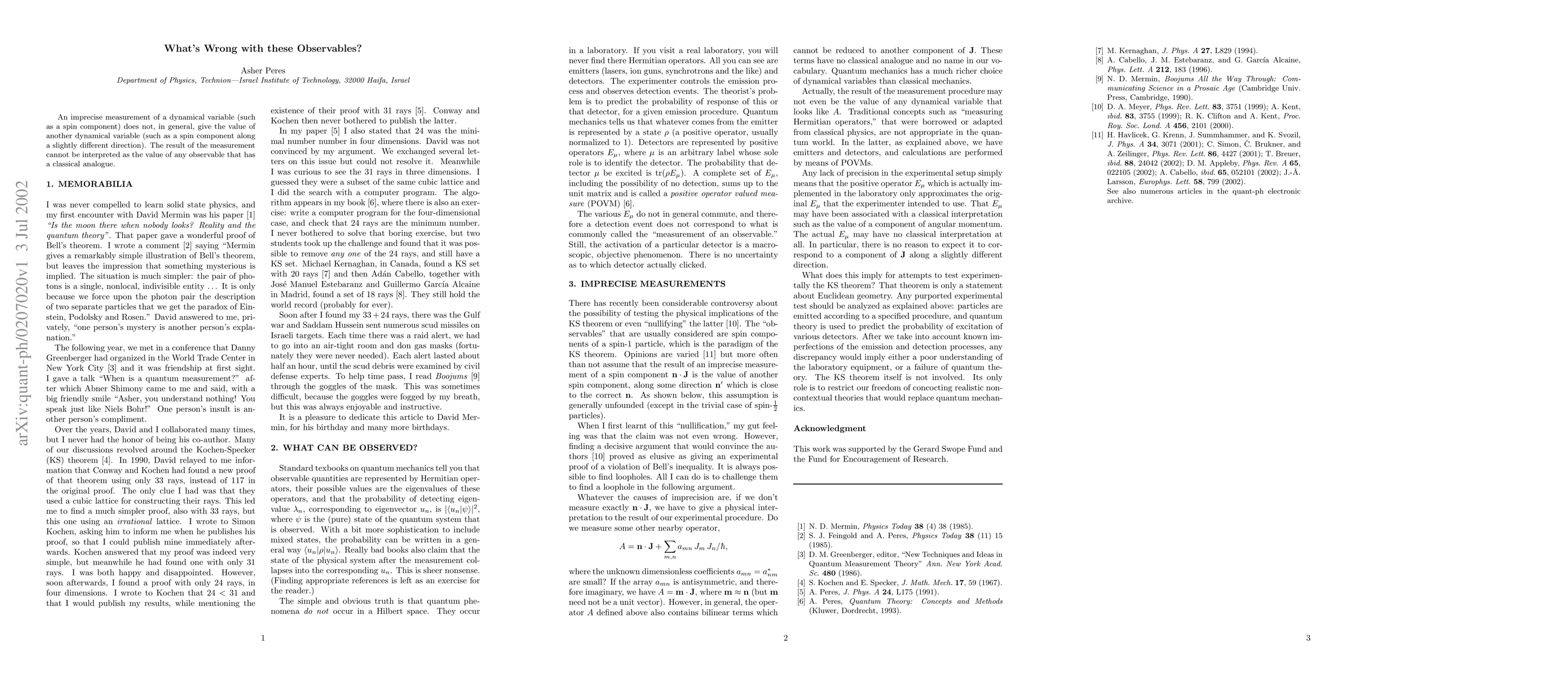 Thumbnail for What's Wrong with these Observables?