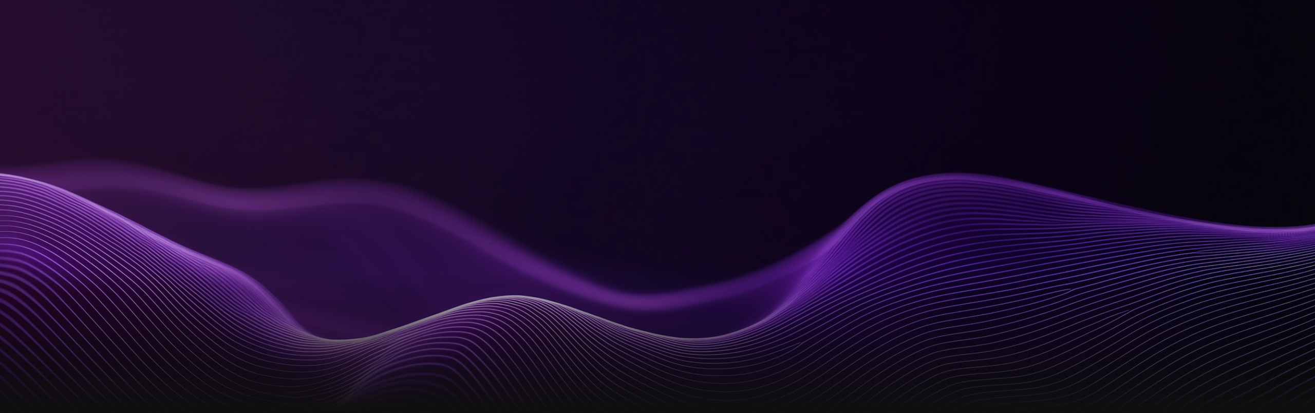 Abstrakte Hintergrundwellen Abstrakte Hintergrundwellen in lila auf schwarz.