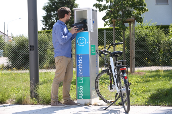 LEW Akku-Ladestation für E-Bikes