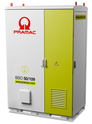 Bild-PRAMAC-Stromspeicher-BSO-50-109 PRAMAC Batteriespeichersystem Outdoor BSO 50-90/109 für außen