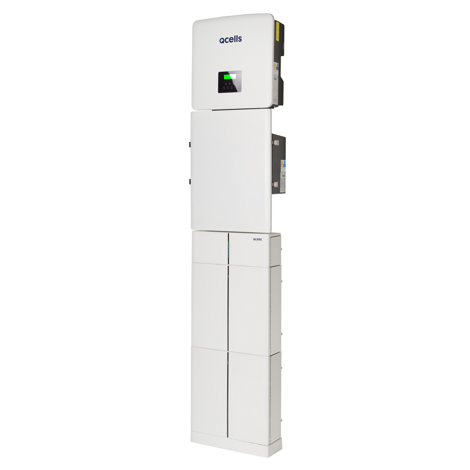 Komplett-Set Dach-PV-Anlage mit Q Cells Q.HOME + ESS HYB-G3 Solarspeicher und Dachträger
