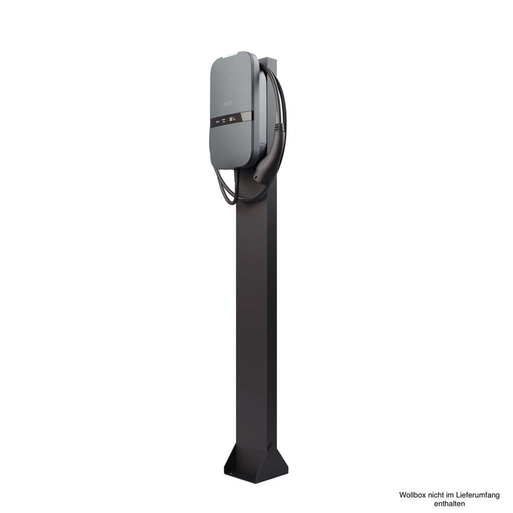 Peblar Single Pole Floor Mount Standfuß  für Peblar Wallbox Home/Business