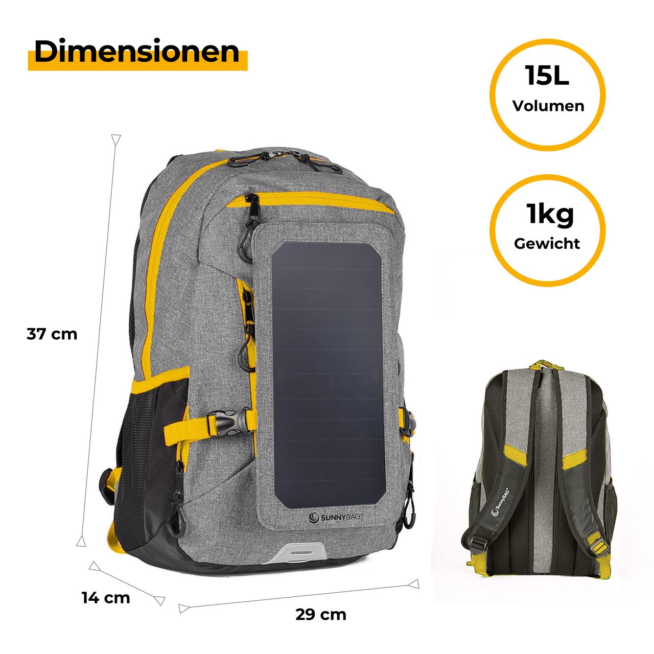 Sunnybag EXPLORER+ Solarrucksack