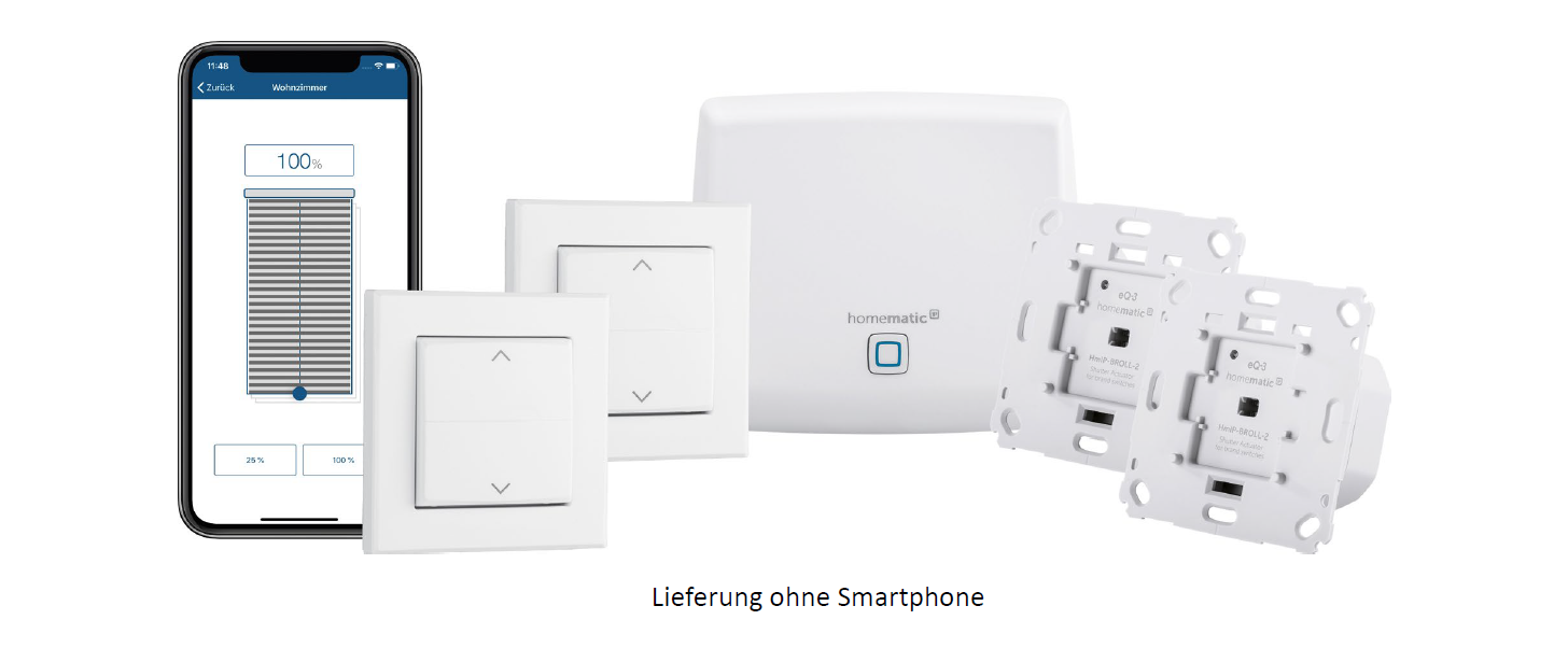 Homematic IP Starter Set Beschattung