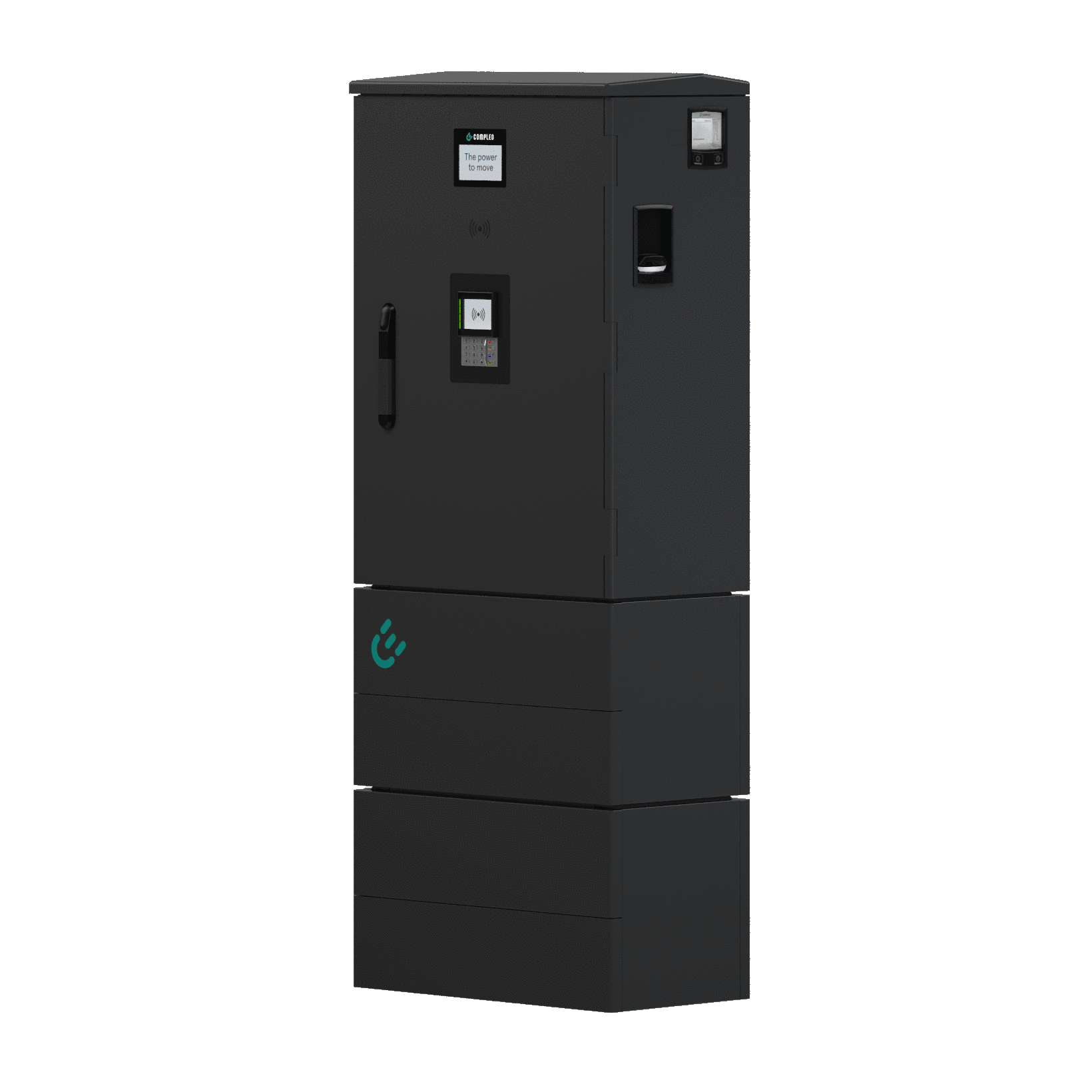 Compleo DUO ims Ladestation (2x 22 kW) mit Typ-2 Steckdosen