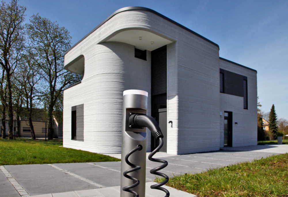 Alcona Ladesäule STROMAT-P mit Typ 2-Ladekabel (bis 11 kW)