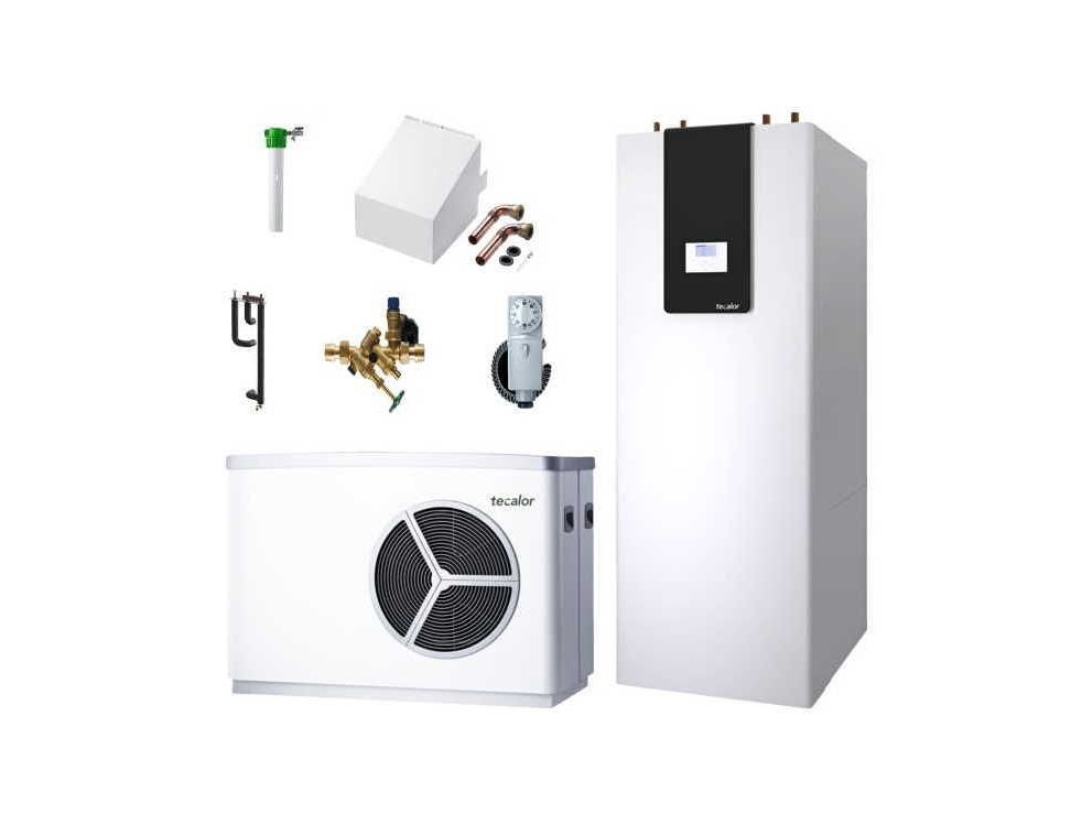 Tecalor Luft-Wasser-Wärmepumpenset TTL mit Integralspeicher TSBC 300 plus sowie Zubehör Tecalor Luft-Wasser-Wärmepumpenset TTL mit Integralspeicher TSBC 300 plus sowie Zubehör