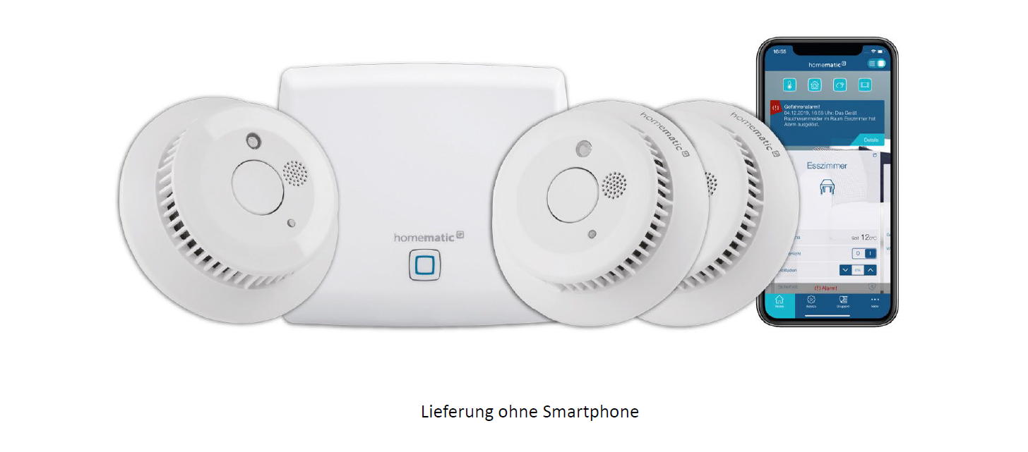 Homematic IP Starter Set Rauchwarnmelder