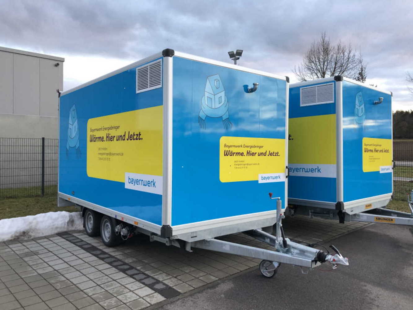 Vermietung mobiler Heizzentralen