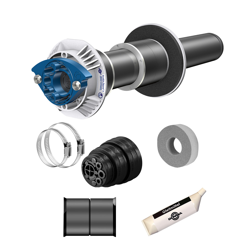 DOYMA Einspartenhauseinführung (Strom+TK / Wasser+TK) Gebäude mit Keller