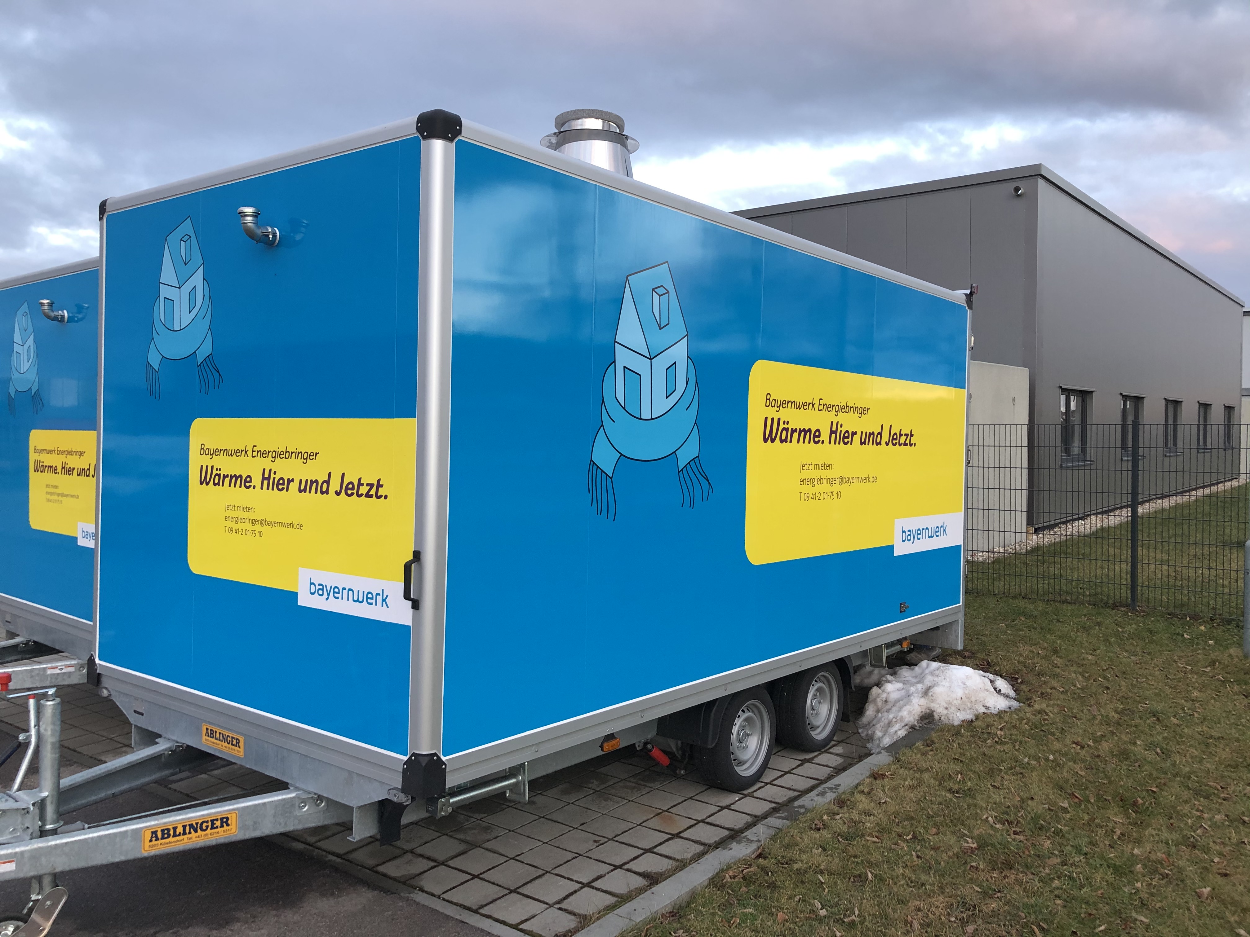 Vermietung mobiler Heizzentralen