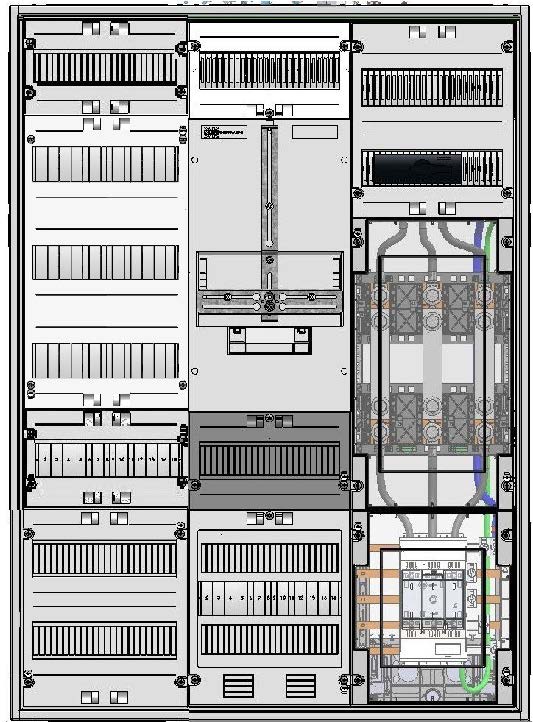 Kleinwandler 100A (ohne Zähler & Wandler) – ABNRS307X0001