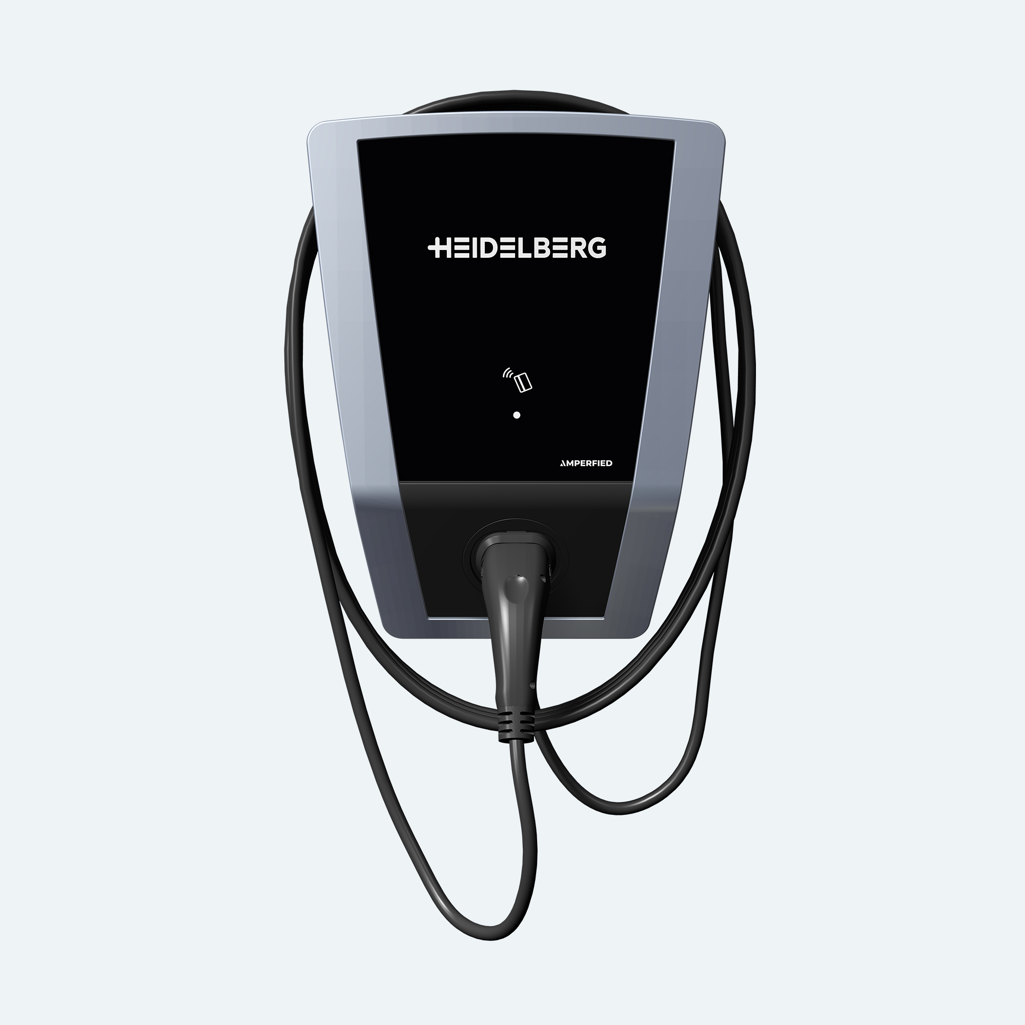 Heidelberg AMPERFIED Wallbox connect.home (bis 11 kW) mit Typ 2-Ladekabel