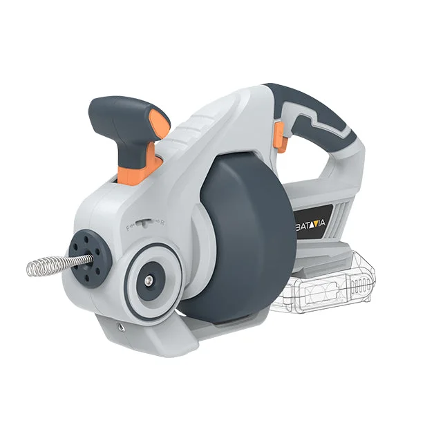 Batavia 18V Maxxpack aku spirala za odvode 6,8 m — SOLO, 0–560 o/min, LED