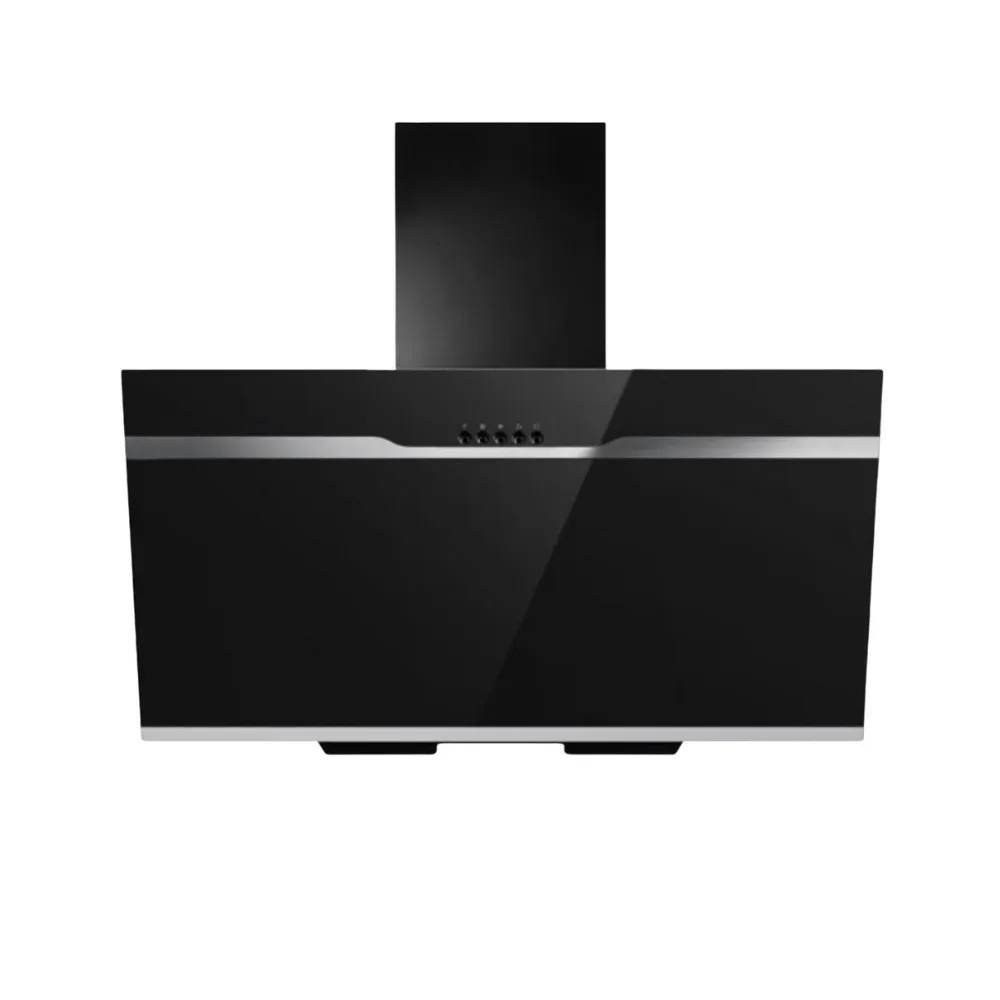 PKM kuhinjska napa 60 cm S23-60 ABPX – A klasa, crno staklo, LED, 258 m³/h