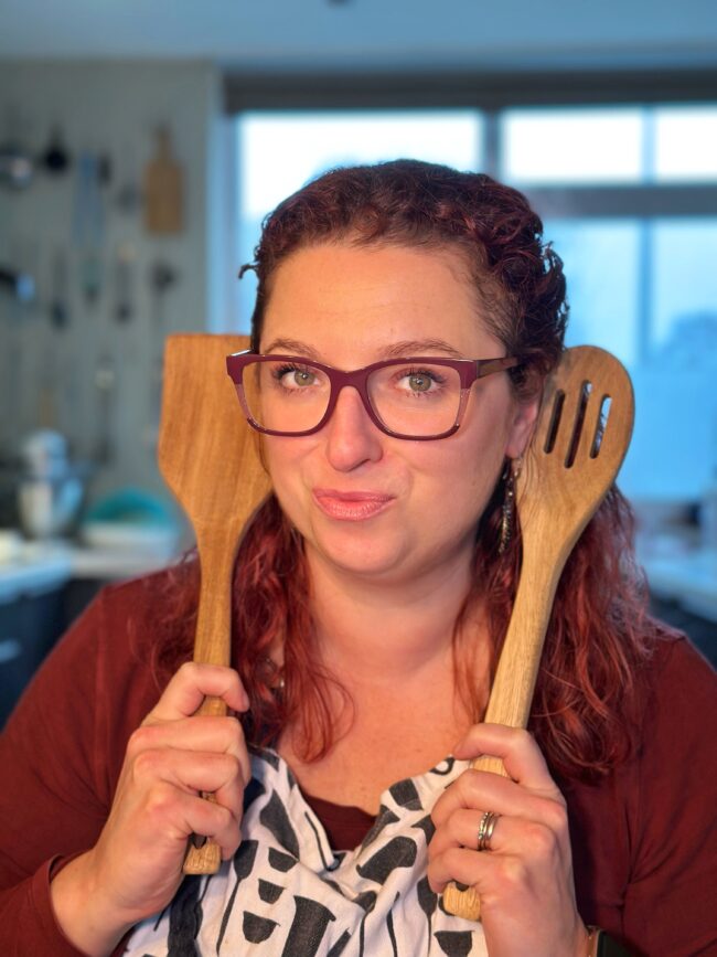 betty vork en lepel bij oren net als Sophia Loren @bettyskitchen.nl