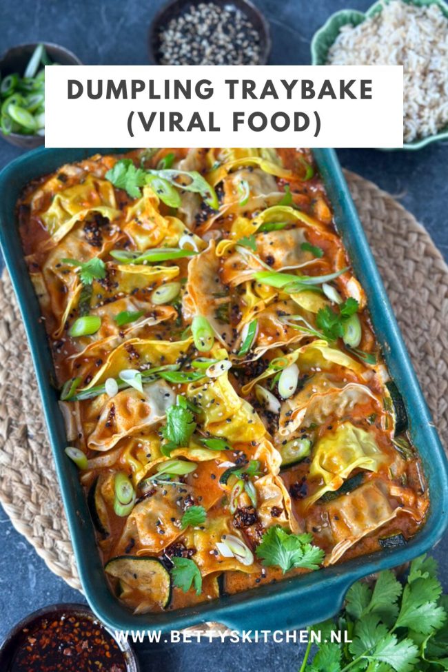 recept voor Dumpling Traybake © bettyskitchen.nl