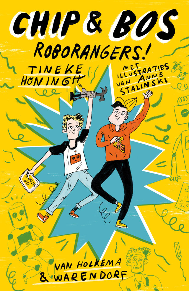 Omslag van Roborangers!
