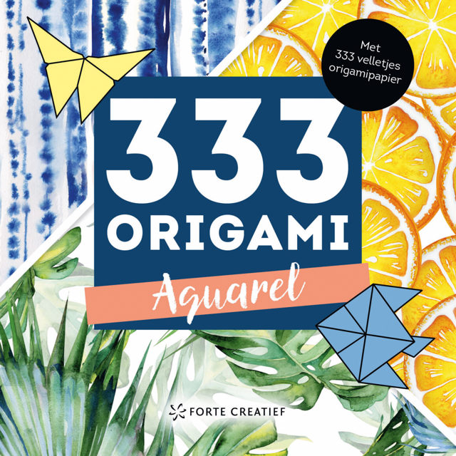 Omslag van 333 Origami Aquarel
