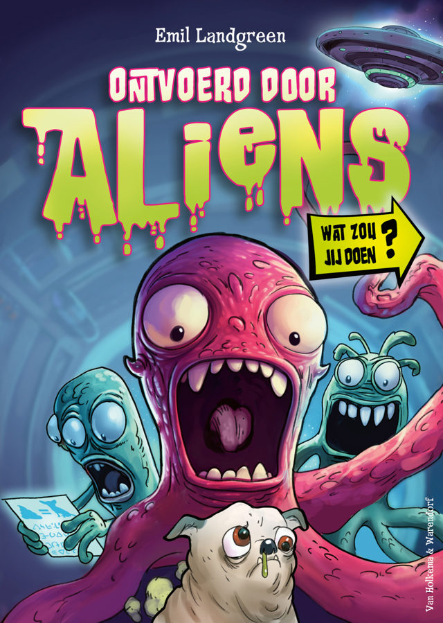 Omslag van Ontvoerd door aliens