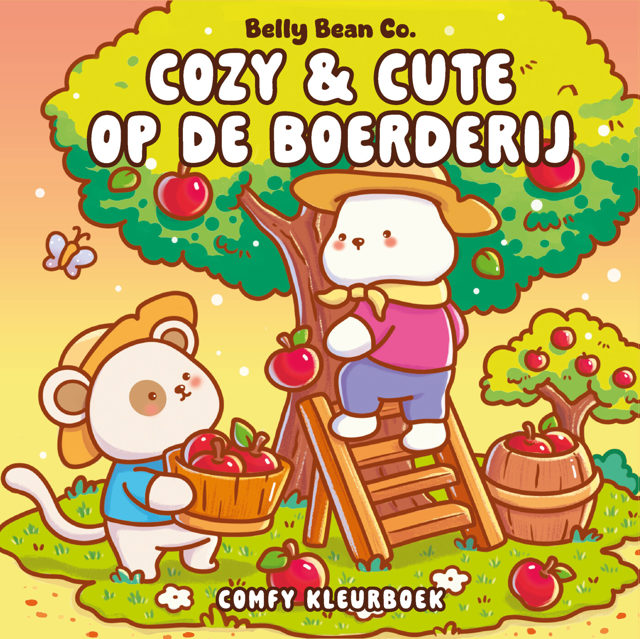 Omslag van Cute & Cozy op de boerderij
