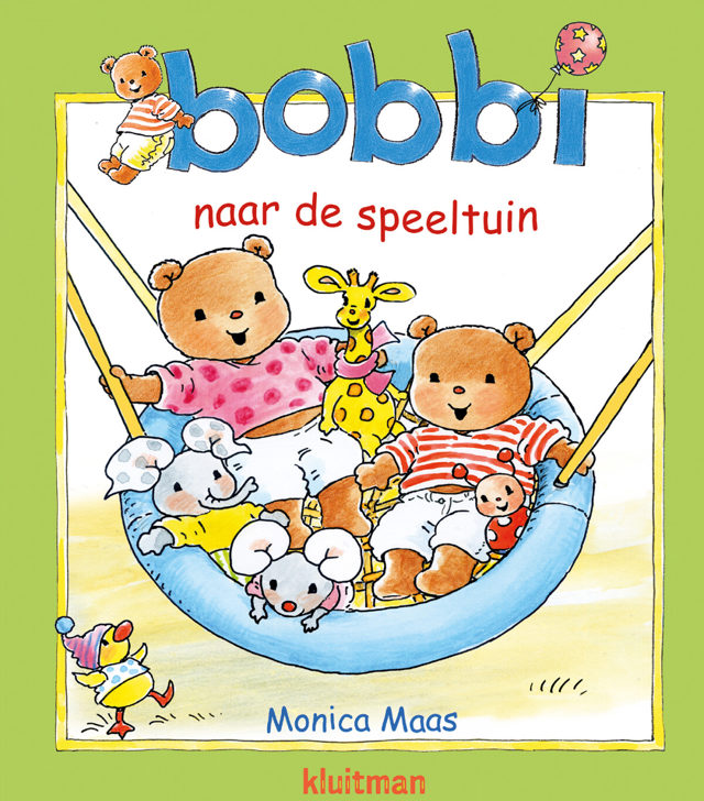 Omslag van Bobbi naar de speeltuin