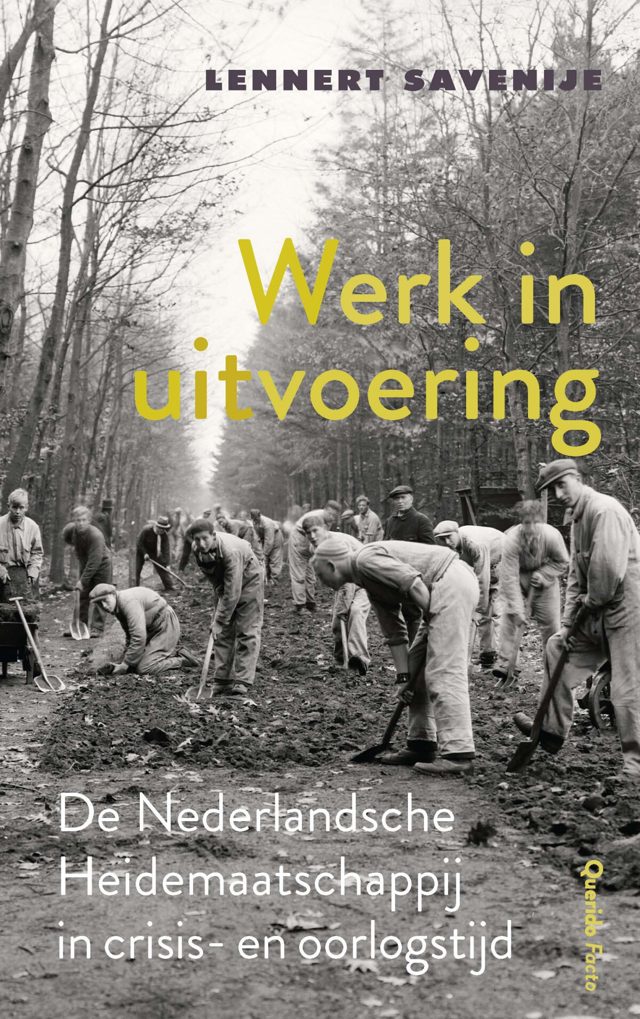 Omslag van Werk in uitvoering