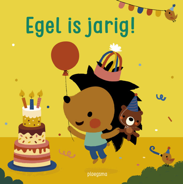 Omslag van Egel is jarig