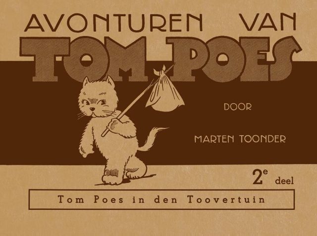 Omslag van Tom Poes in den toovertuin