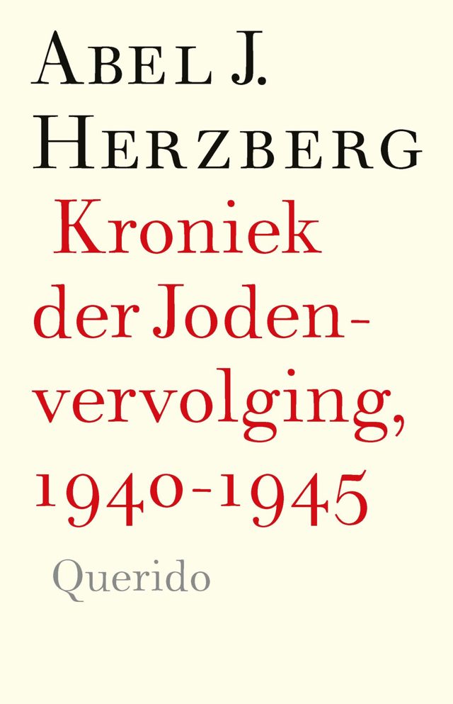 Omslag van Kroniek der Jodenvervolging, 1940-1945