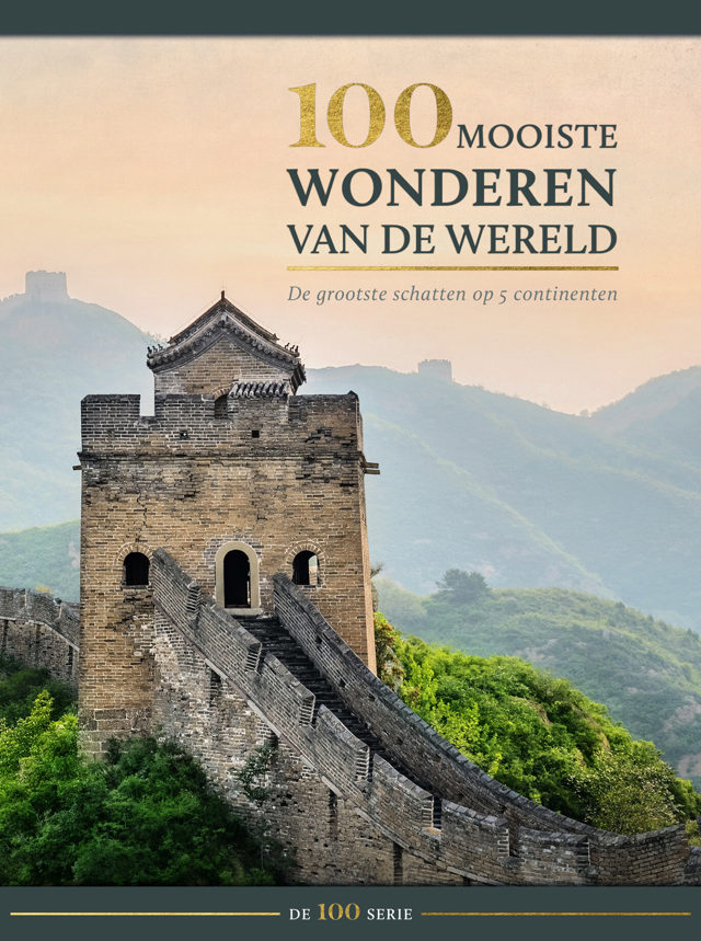 Omslag van 100 mooiste wonderen van de wereld