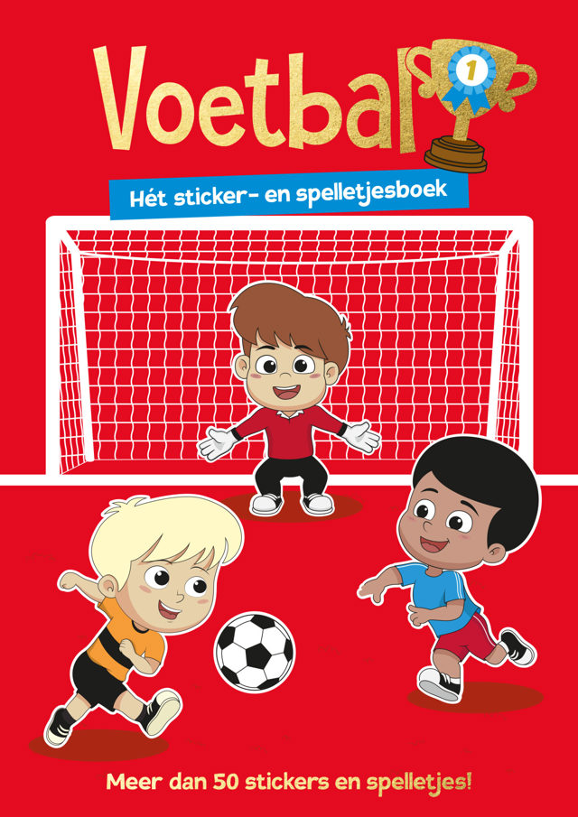 Omslag van Voetbal sticker- en activiteitenboek
