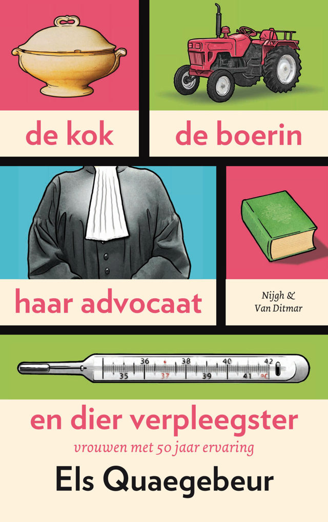 Omslag van De kok, de boerin, haar advocaat en dier verpleegster