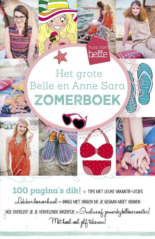 Omslag van Het grote Belle en Anne Sara Zomerboek