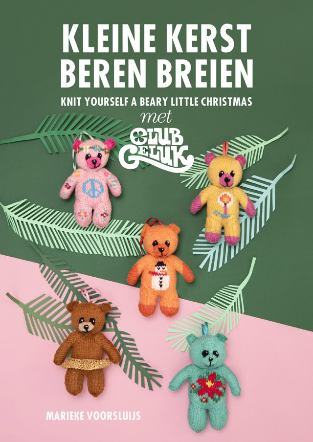 Omslag van Kleine kerstberen breien met club geluk