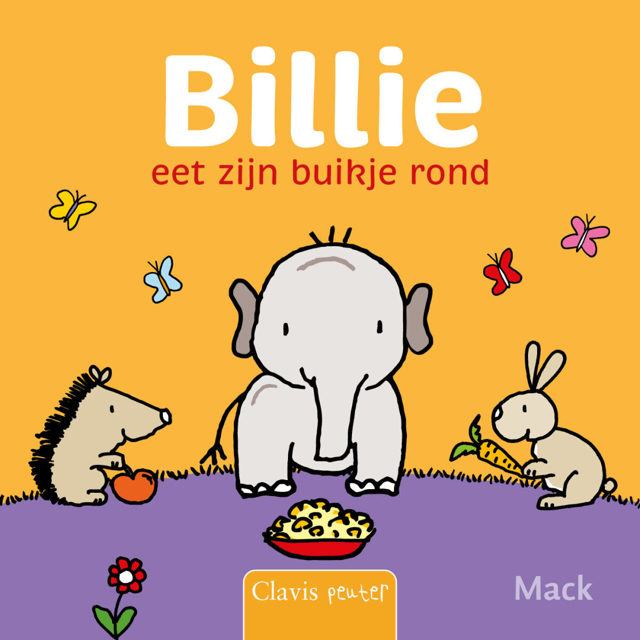 Omslag van Billie eet zijn buikje rond