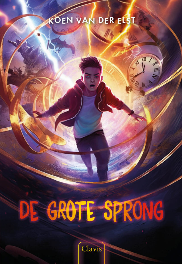 Omslag van De grote sprong
